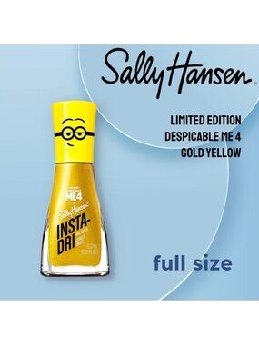 💟3/25$⚡️🆕*NEW* SALLY HANSEN | FULL | Despicable Me 4 Gold Yellow
